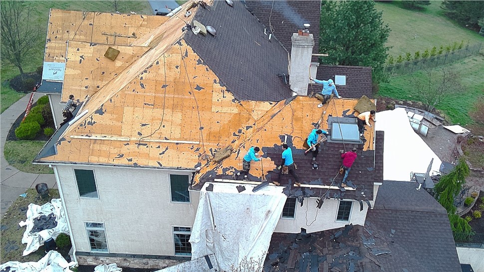 Roofing, Storm Damage Project in Erwinna, Pennsylvania by Paramount Home Solutions