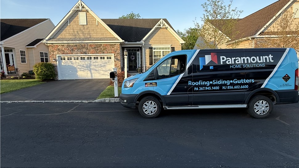 Roofing, Storm Damage Project in Collegeville, Pennsylvania by Paramount Home Solutions