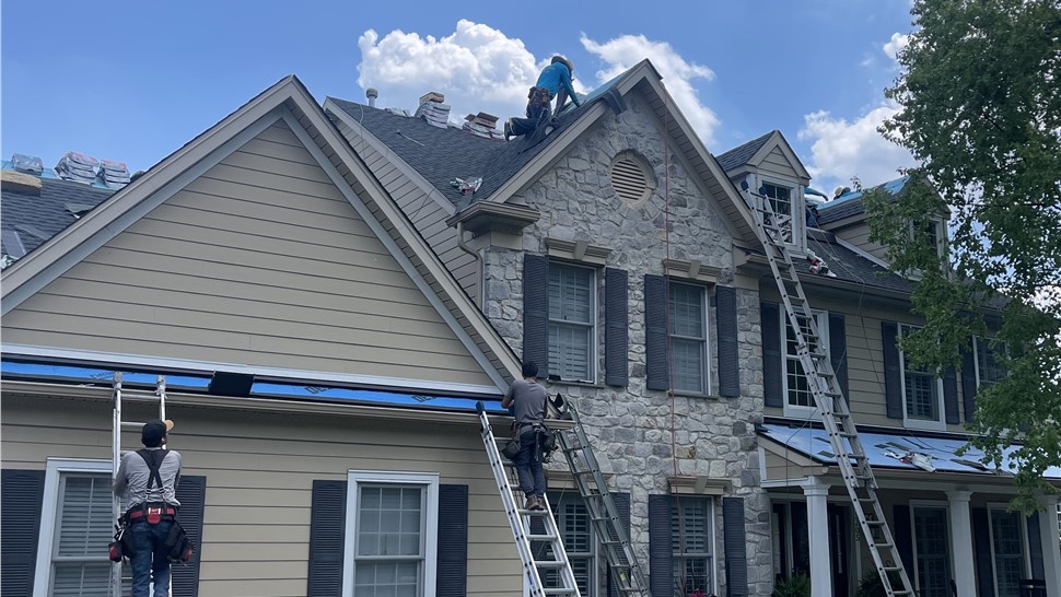 Roofing Project in Chalfont, Pennsylvania by Paramount Home Solutions