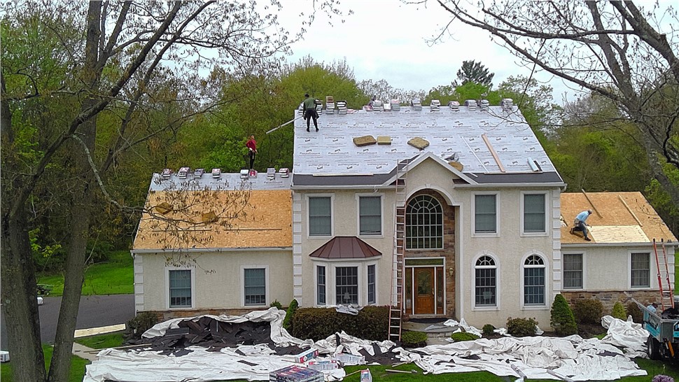 Roofing Project in Ambler, Pennsylvania by Paramount Home Solutions