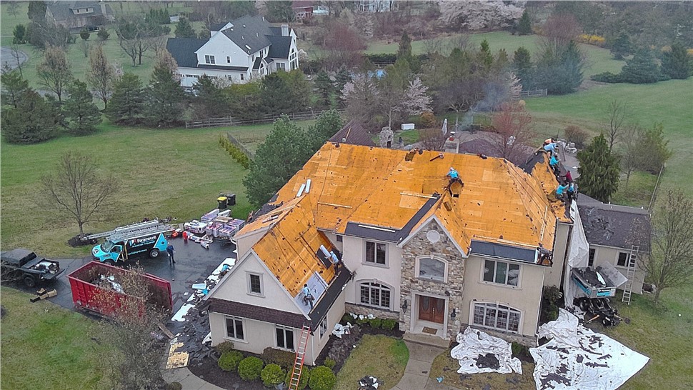 Roofing, Storm Damage Project in Erwinna, Pennsylvania by Paramount Home Solutions