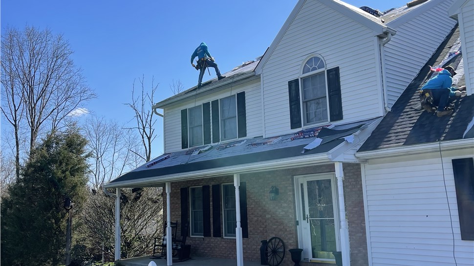 Roofing, Storm Damage Project in Perkiomenville, Pennsylvania by Paramount Home Solutions