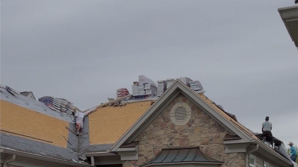 Roofing, Storm Damage Project in Garnet Valley, Pennsylvania by Paramount Home Solutions