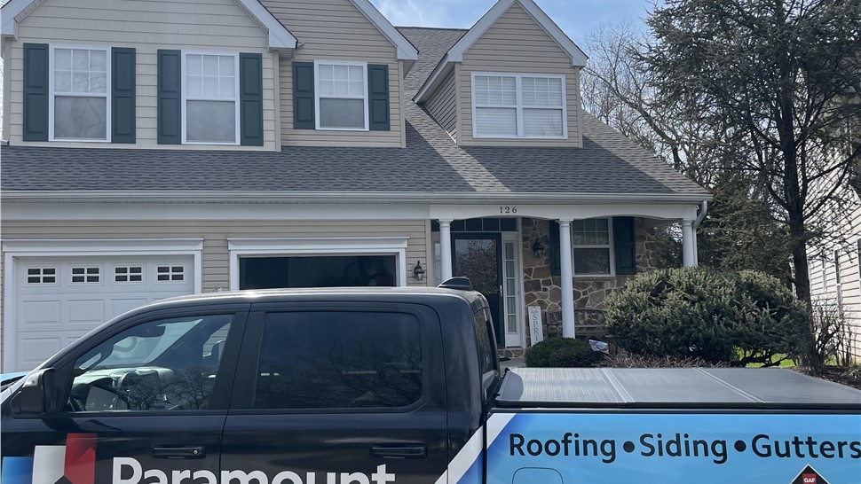 Roofing, Storm Damage Project in Phoenixville, Pennsylvania by Paramount Home Solutions