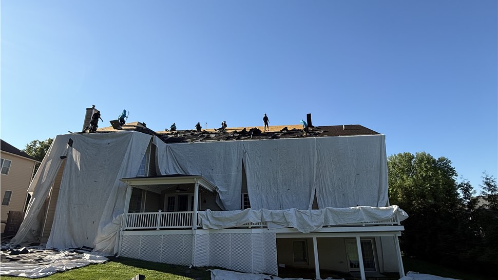 Roofing, Storm Damage Project in Chadds Ford, Pennsylvania by Paramount Home Solutions