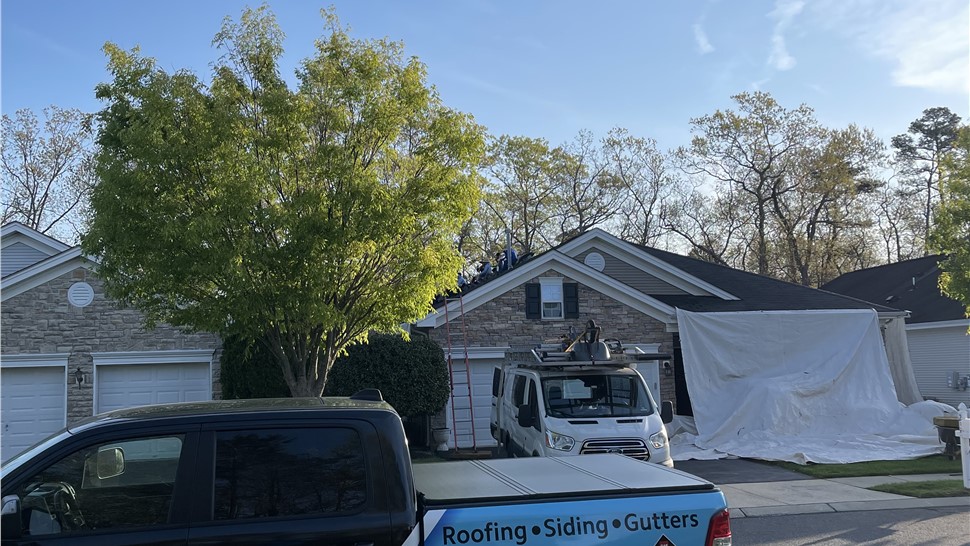 Roofing, Storm Damage Project in Galloway Twp, New Jersey by Paramount Home Solutions