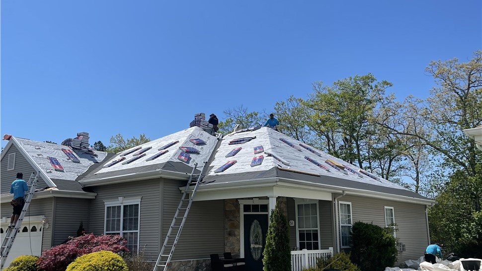 Roofing, Storm Damage Project in Little Egg Harbor Twp, New Jersey by Paramount Home Solutions