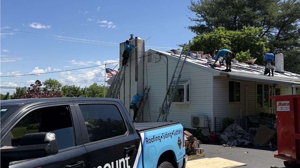 Roofing, Siding, Storm Damage Project in Perkiomenville, Pennsylvania by Paramount Home Solutions