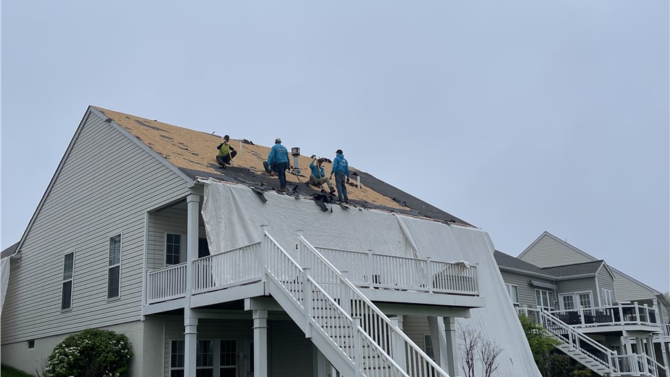 Roofing, Storm Damage Project in Downingtown, Pennsylvania by Paramount Home Solutions