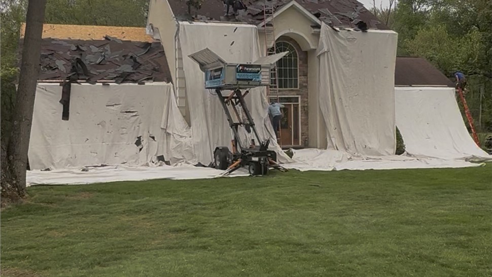 Roofing Project in Ambler, Pennsylvania by Paramount Home Solutions