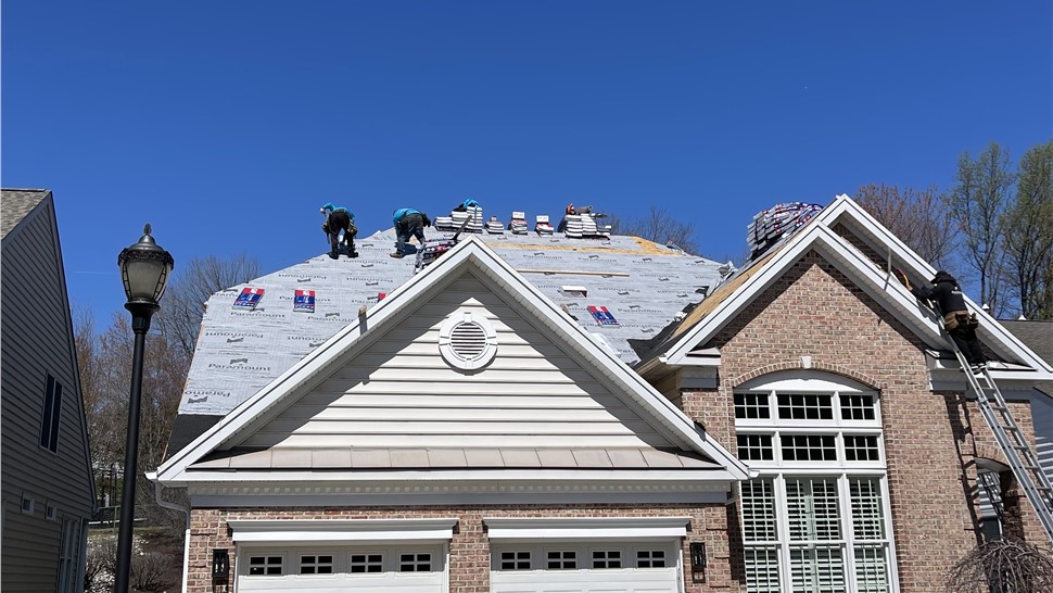 Roofing, Storm Damage Project in Garnet Valley, Pennsylvania by Paramount Home Solutions