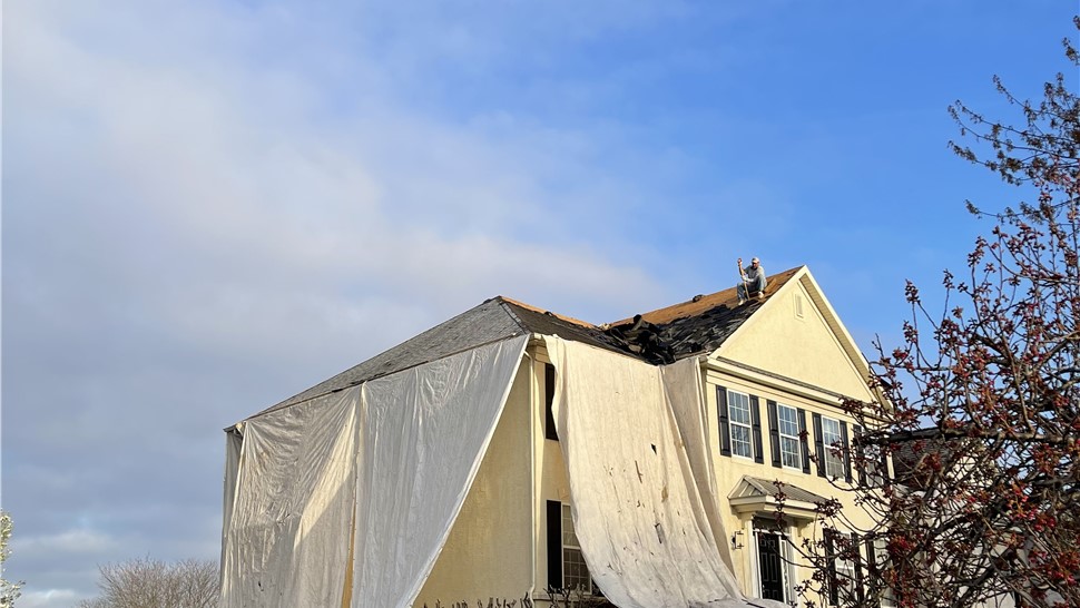 Roofing, Storm Damage Project in Plymouth Meeting, Pennsylvania by Paramount Home Solutions