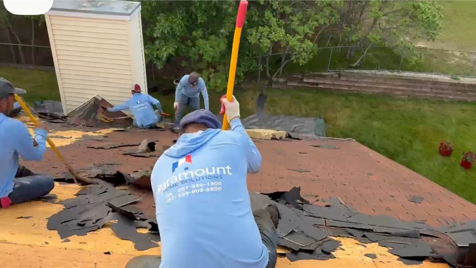 Roofing Project in Allentown, PA by Paramount Home Solutions