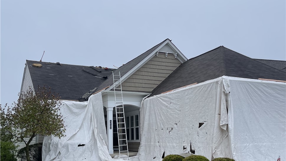 Roofing, Storm Damage Project in Downingtown, Pennsylvania by Paramount Home Solutions