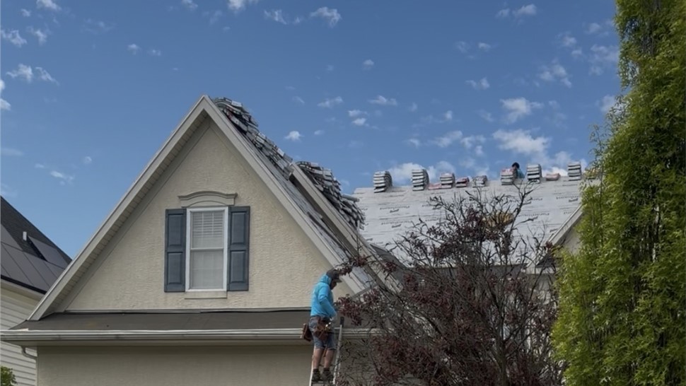 Roofing, Storm Damage Project in Chester Springs, Pennsylvania by Paramount Home Solutions