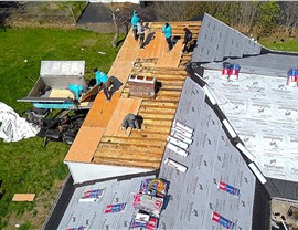 Roofing, Storm Damage Project in Souderton, Pennsylvania by Paramount Home Solutions