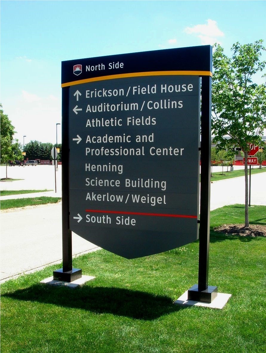 Direct Your Campus Visitors with Wayfinding Signs