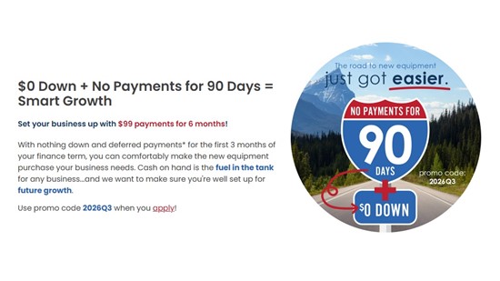 special financing offer