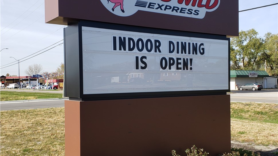 Channel Letter Signs, Pylon & Monument Project in Diamond, IL by Parvin-Clauss