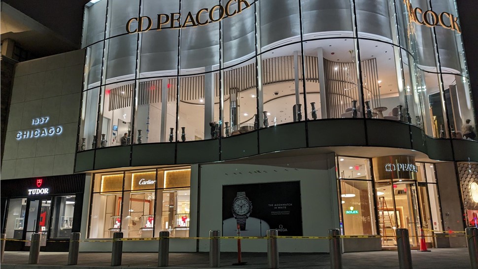 Channel Letter Signs, Illuminated Building Signage, Interior/ADA Signage Project in Oak Brook, IL by Parvin-Clauss