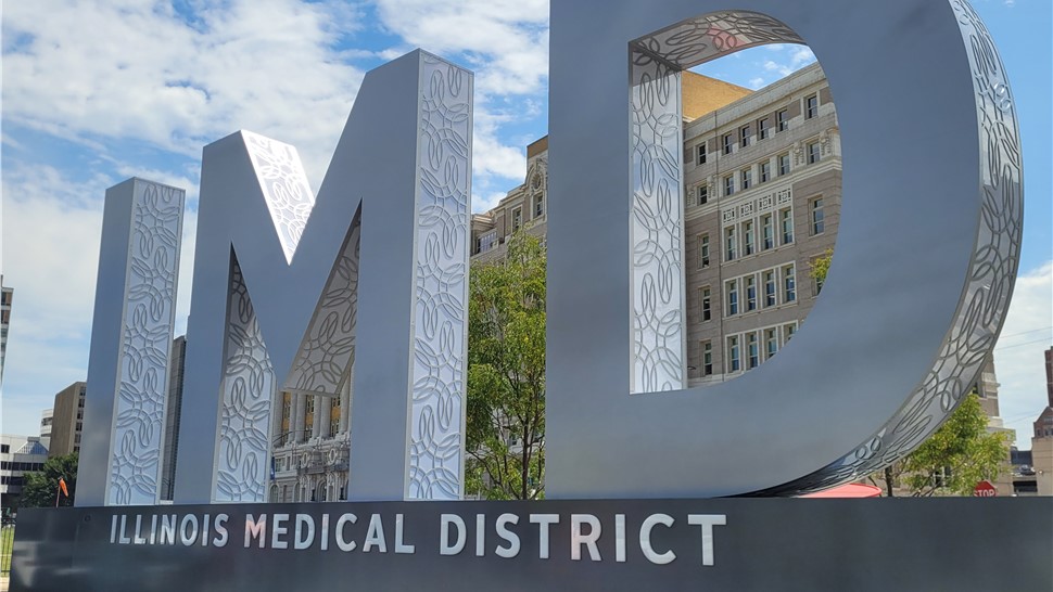 Channel Letter Signs, Marketing Signage/Banners/Vinyl, Pylon & Monument, Wayfinding/Post & Panel Signs Project in Chicago, IL by Parvin-Clauss