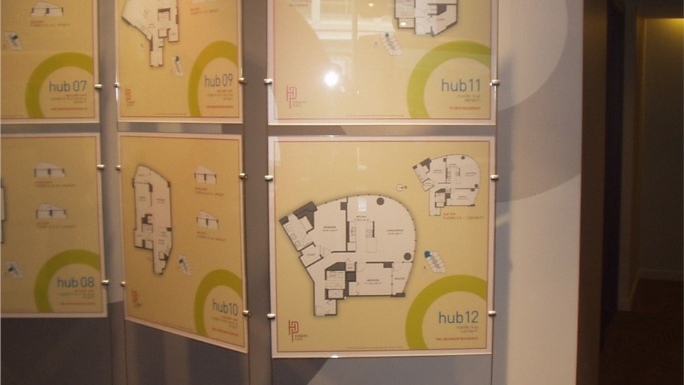 Custom Interior/ADA, Marketing Signage/Banners/Vinyl Graphics, Wayfinding/Post & Panel Signs Project in Chicago, IL by Parvin-Clauss