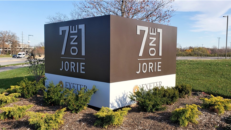 Channel Letter Signs, Illuminated Building Signage, Pylon & Monument Project in Oak Brook, IL by Parvin-Clauss