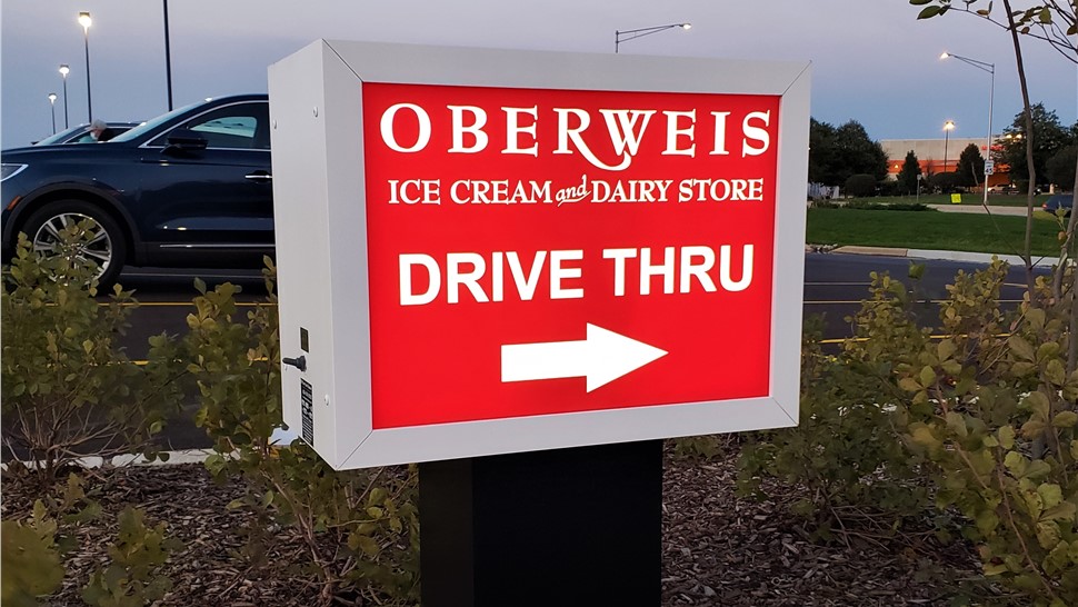 Awnings, Channel Letter Signs, Wayfinding/Post & Panel Signs Project in North Aurora, IL by Parvin-Clauss