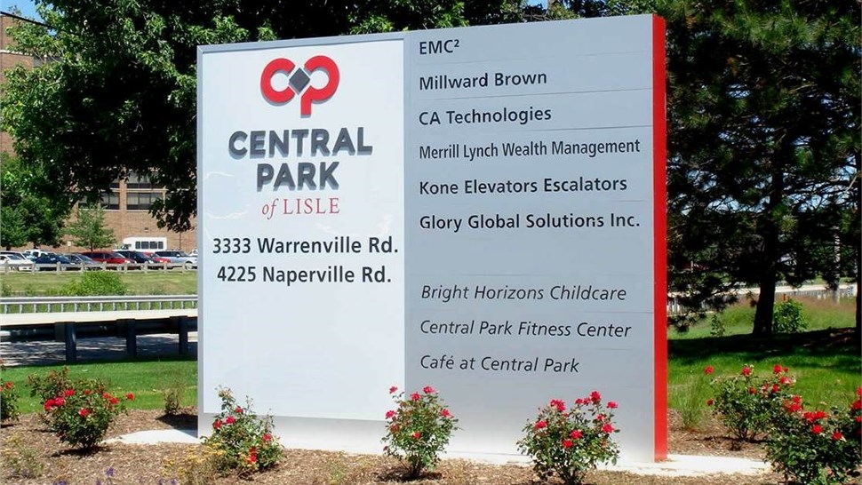 Pylon & Monument, Wayfinding/Post & Panel Signs Project in Lisle, IL by Parvin-Clauss