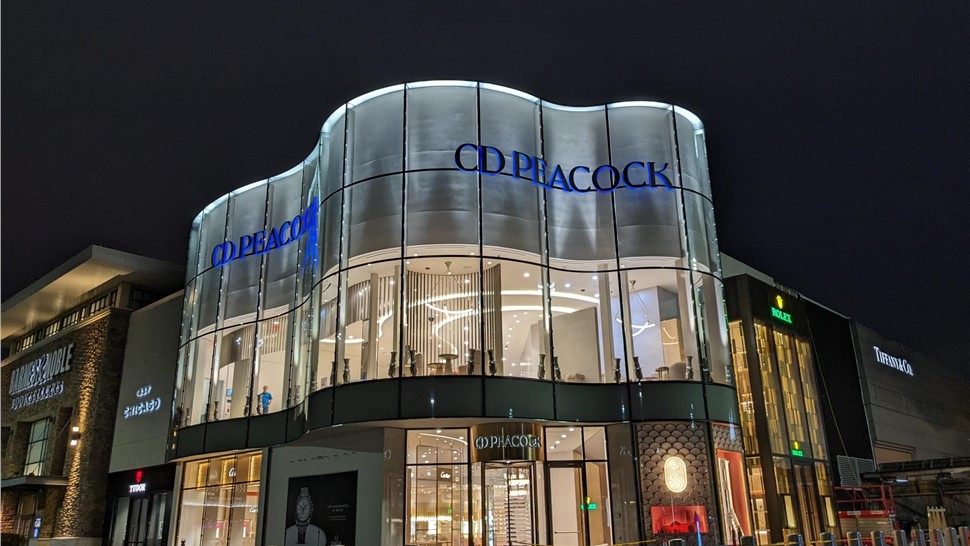 Channel Letter Signs, Illuminated Building Signage, Interior/ADA Signage Project in Oak Brook, IL by Parvin-Clauss