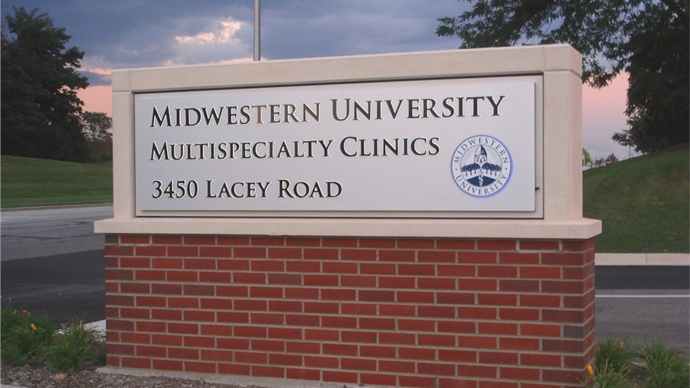 Channel Letter Signs, Pylon & Monument, Wayfinding/Post & Panel Signs Project in Downers Grove, IL by Parvin-Clauss