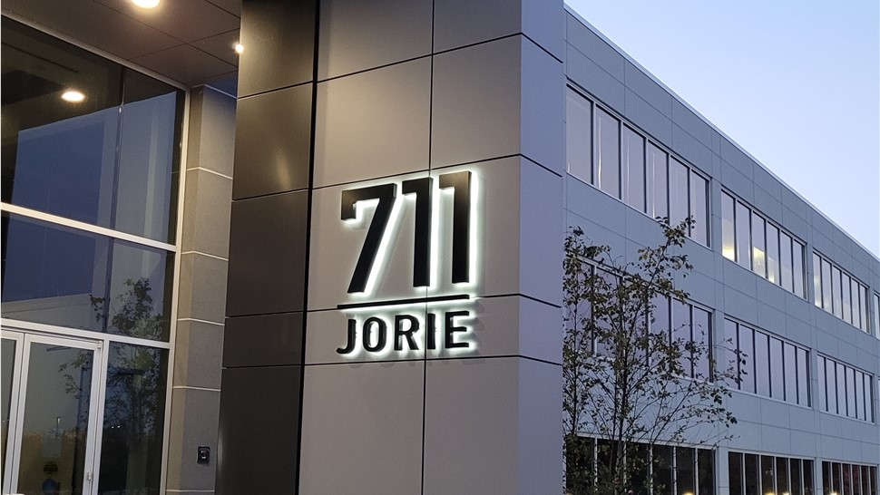 Channel Letter Signs, Illuminated Building Signage, Pylon & Monument Project in Oak Brook, IL by Parvin-Clauss