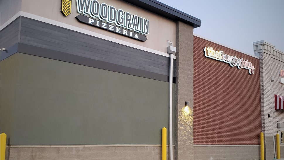 Awnings, Channel Letter Signs, Wayfinding/Post & Panel Signs Project in North Aurora, IL by Parvin-Clauss