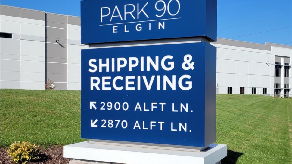 Pylon & Monument, Wayfinding/Post & Panel Signs Project in Elgin, IL by Parvin-Clauss