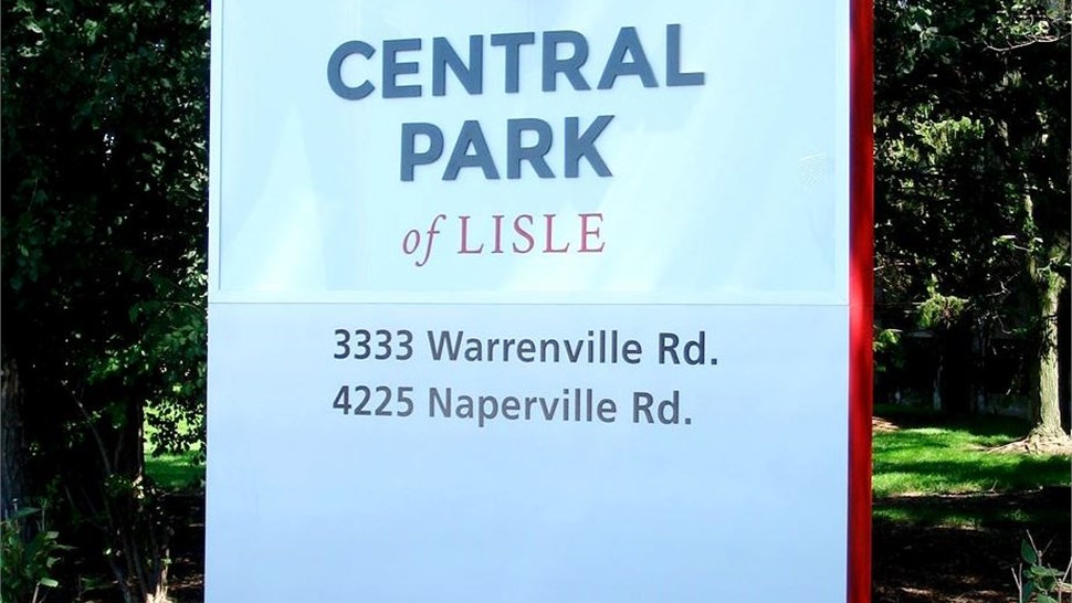 Pylon & Monument, Wayfinding/Post & Panel Signs Project in Lisle, IL by Parvin-Clauss