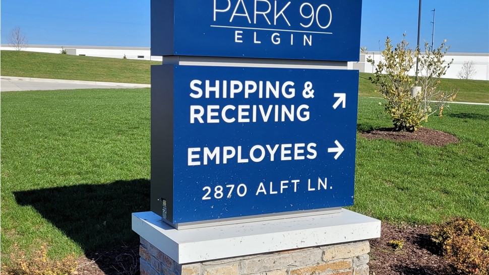 Pylon & Monument, Wayfinding/Post & Panel Signs Project in Elgin, IL by Parvin-Clauss