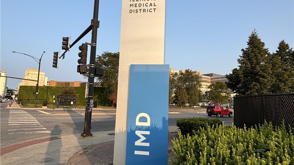 Channel Letter Signs, Marketing Signage/Banners/Vinyl, Pylon & Monument, Wayfinding/Post & Panel Signs Project in Chicago, IL by Parvin-Clauss