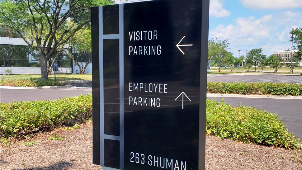 Pylon & Monument, Wayfinding/Post & Panel Signs Project in Naperville, IL by Parvin-Clauss