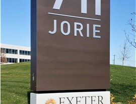 Channel Letter Signs, Illuminated Building Signage, Pylon & Monument Project in Oak Brook, IL by Parvin-Clauss