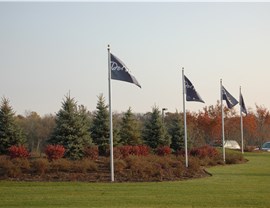 Marketing Signage/Banners/Vinyl Graphics, Pylon & Monument, Wayfinding/Post & Panel Signs Project in Mundelein, IL by Parvin-Clauss