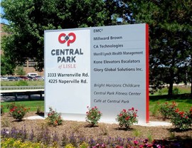 Pylon & Monument, Wayfinding/Post & Panel Signs Project in Lisle, IL by Parvin-Clauss