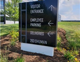 Pylon & Monument, Wayfinding/Post & Panel Signs Project in Naperville, IL by Parvin-Clauss