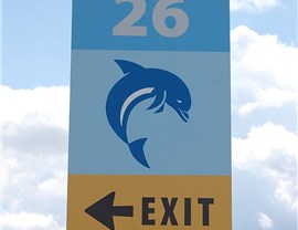 LEED Signs, Wayfinding/Post & Panel Signs Project in Brookfield, IL by Parvin-Clauss