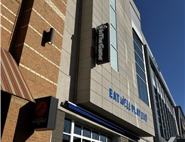 Channel Letter Signs, Electronic Message Centers, Illuminated Building Signage, Interior/ADA Signage Project in Liberty Township, OH by Parvin-Clauss