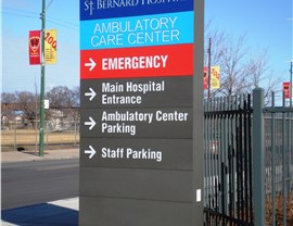 Channel Letter Signs, Pylon & Monument, Wayfinding/Post & Panel Signs Project in Chicago, IL by Parvin-Clauss