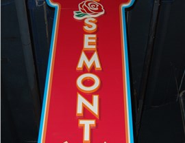 Awnings, Custom Interior/ADA, Wayfinding/Post & Panel Signs Project in Rosemont, IL by Parvin-Clauss