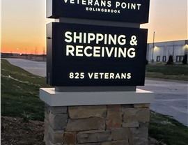 Channel Letter Signs, Pylon & Monument, Wayfinding/Post & Panel Signs Project in Bolingbrook, IL by Parvin-Clauss