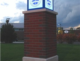 Channel Letter Signs, Pylon & Monument, Wayfinding/Post & Panel Signs Project in Downers Grove, IL by Parvin-Clauss