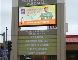 Awnings, Channel Letter Signs, Electronic Message Cente, Pylon & Monument, Wayfinding/Post & Panel Signs Project in North Riverside, IL by Parvin-Clauss