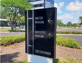 Pylon & Monument, Wayfinding/Post & Panel Signs Project in Naperville, IL by Parvin-Clauss